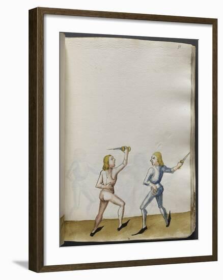 Traité de combat (tradition de maître Johann Lichtenauer)-null-Framed Giclee Print