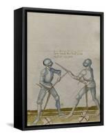 Traité de combat (tradition de maître Johann Lichtenauer)-null-Framed Stretched Canvas