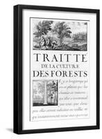 Traite de La Culture Des Forets-Sebastien Le Pretre de Vauban-Framed Giclee Print