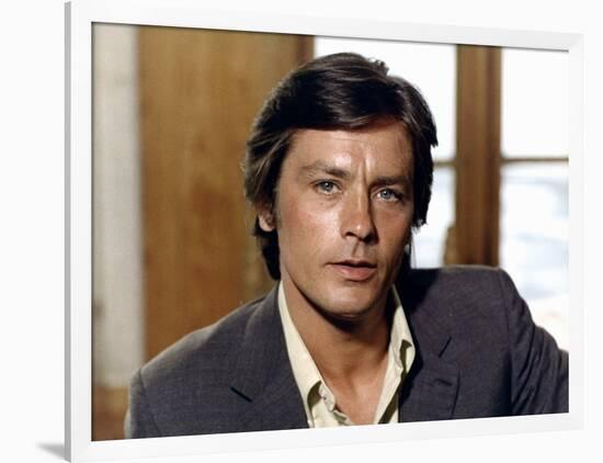 Traitement by Choc by AlainJessua with Alain Delon, 1973 (photo)-null-Framed Photo