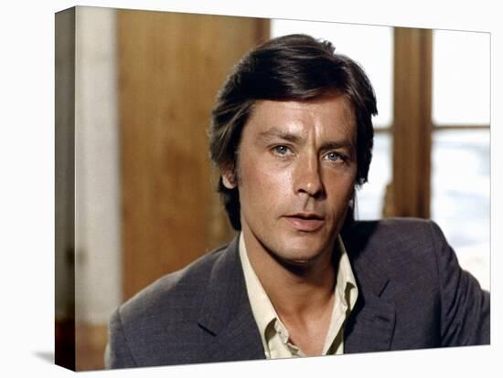 Traitement by Choc by AlainJessua with Alain Delon, 1973 (photo)-null-Stretched Canvas