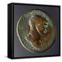 Trajan Coin Bearing Image of Emperor Trajan, Recto-null-Framed Stretched Canvas