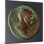 Trajan Coin Bearing Image of Emperor Trajan, Recto-null-Mounted Premium Giclee Print