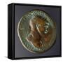 Trajan Coin Bearing Image of Emperor Trajan, Recto-null-Framed Stretched Canvas