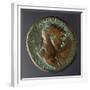 Trajan Coin Bearing Image of Emperor Trajan, Recto-null-Framed Giclee Print