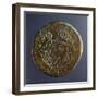 Trajan Coin Depicting Port of Trajan, Verso, Roman Coins AD-null-Framed Giclee Print