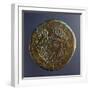 Trajan Coin Depicting Port of Trajan, Verso, Roman Coins AD-null-Framed Giclee Print