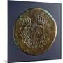 Trajan Coin Depicting Port of Trajan, Verso, Roman Coins AD-null-Mounted Giclee Print