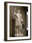 Trajan debout, cuirassé-null-Framed Giclee Print