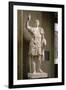Trajan debout, cuirassé-null-Framed Giclee Print