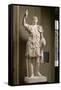 Trajan debout, cuirassé-null-Framed Stretched Canvas