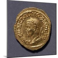 Trajan Decius Aureus, 241-251, Roman Coins, 3rd Century AD-null-Mounted Giclee Print