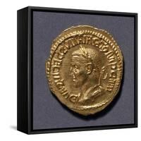 Trajan Decius Aureus, 241-251, Roman Coins, 3rd Century AD-null-Framed Stretched Canvas