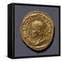 Trajan Decius Aureus, 241-251, Roman Coins, 3rd Century AD-null-Framed Stretched Canvas