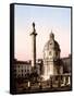 Trajan's Column, 1890s-Science Source-Framed Stretched Canvas