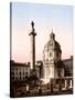 Trajan's Column, 1890s-Science Source-Stretched Canvas