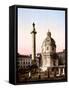 Trajan's Column, 1890s-Science Source-Framed Stretched Canvas