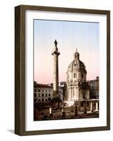 Trajan's Column, 1890s-Science Source-Framed Giclee Print