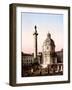 Trajan's Column, 1890s-Science Source-Framed Giclee Print