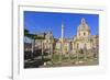 Trajan's Column and Forum, Forum Area, Rome, Lazio, Italy, Europe-Eleanor Scriven-Framed Photographic Print