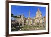 Trajan's Column and Forum, Forum Area, Rome, Lazio, Italy, Europe-Eleanor Scriven-Framed Photographic Print