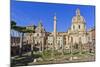 Trajan's Column and Forum, Forum Area, Rome, Lazio, Italy, Europe-Eleanor Scriven-Mounted Photographic Print