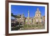 Trajan's Column and Forum, Forum Area, Rome, Lazio, Italy, Europe-Eleanor Scriven-Framed Photographic Print