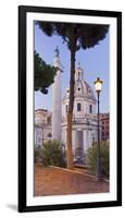 Trajan's Column, Church Ss. Nome Di Maria, Rome, Lazio, Italy-Rainer Mirau-Framed Photographic Print