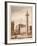 Trajan's Column, Cleared and Cordoned Off by Sixtus V, 1833-Agostino Tofanelli-Framed Giclee Print