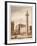 Trajan's Column, Cleared and Cordoned Off by Sixtus V, 1833-Agostino Tofanelli-Framed Giclee Print