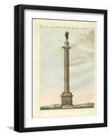 Trajan's Column in Rome-null-Framed Giclee Print