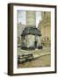 Trajan's Column in Rome-Luigi Bazzani-Framed Giclee Print