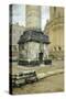 Trajan's Column in Rome-Luigi Bazzani-Stretched Canvas