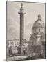 Trajan's Column, Rome, Engraved by A. Willmore-Giovanni Battista Piranesi-Mounted Giclee Print