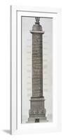 Trajan's Column-Giovanni Battista Piranesi-Framed Premium Giclee Print