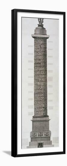 Trajan's Column-Giovanni Battista Piranesi-Framed Premium Giclee Print