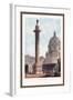Trajan's Column-M. Dubourg-Framed Art Print