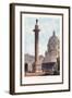 Trajan's Column-M. Dubourg-Framed Art Print