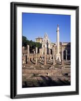 Trajan's Forum, Unesco World Heritage Site, Rome, Lazio, Italy-Hans Peter Merten-Framed Photographic Print