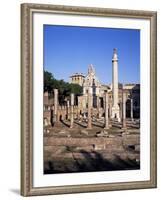 Trajan's Forum, Unesco World Heritage Site, Rome, Lazio, Italy-Hans Peter Merten-Framed Photographic Print