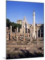 Trajan's Forum, Unesco World Heritage Site, Rome, Lazio, Italy-Hans Peter Merten-Mounted Photographic Print