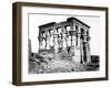 Trajan's Kiosk at Philae, Nubia, Egypt, 1878-Felix Bonfils-Framed Giclee Print