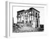 Trajan's Kiosk at Philae, Nubia, Egypt, 1878-Felix Bonfils-Framed Giclee Print