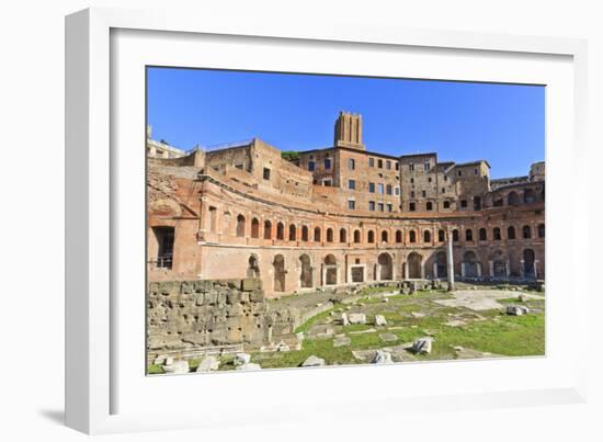 Trajan's Markets, Forum Area, Rome, Lazio, Italy, Europe-Eleanor Scriven-Framed Photographic Print