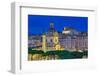 Trajans Column (Colonna Traiana) and Chiesa del Santissimo Nome di Maria al Foro Traiano-bestravelvideo-Framed Photographic Print