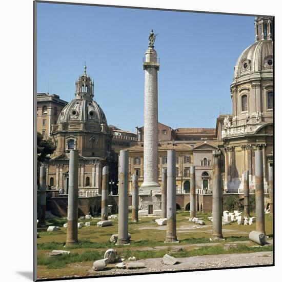 Trajans Forum, 2nd Century-CM Dixon-Mounted Photographic Print