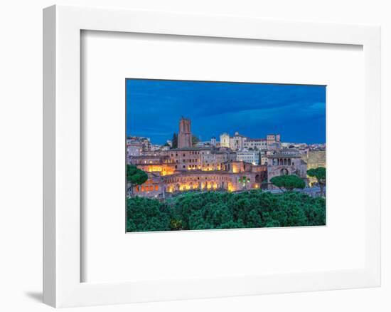 Trajans Market (Mercati di Traiano) and House of the Knights of Rhodes, Italy-bestravelvideo-Framed Photographic Print