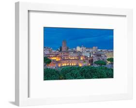 Trajans Market (Mercati di Traiano) and House of the Knights of Rhodes, Italy-bestravelvideo-Framed Photographic Print