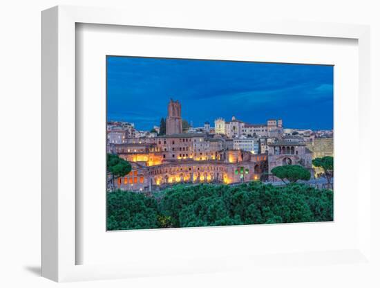 Trajans Market (Mercati di Traiano) and House of the Knights of Rhodes, Italy-bestravelvideo-Framed Photographic Print