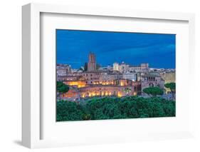 Trajans Market (Mercati di Traiano) and House of the Knights of Rhodes, Italy-bestravelvideo-Framed Photographic Print